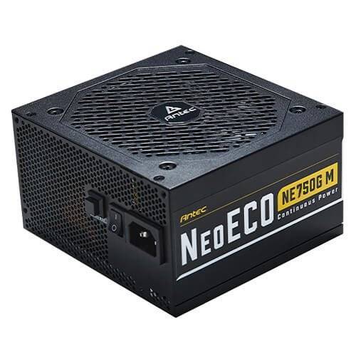 ספק כוח Antec NeoEco 750W Gold fully Modular120mm Silent Fan - זווית נוספת