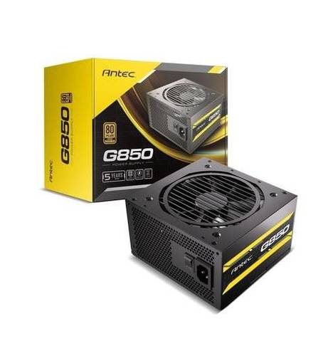 ספק כוח ANTEC ATOM G850 120MM Silent Fan Semi-Modular 80Plus - תמונה נוספת