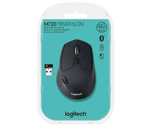 Logitech Bluetooth M720 - עכבר אלחוטי Logitech Bluetooth M72 - מבט קרוב