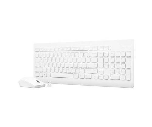Lenovo 510 Wireless Set Hebrew English - סט אלחוטי לבן 2 שפו - תמונה נוספת