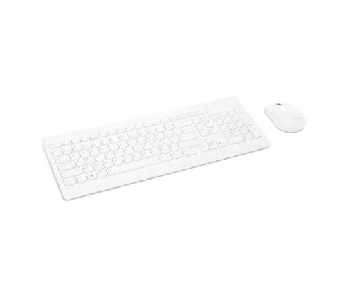 Lenovo 510 Wireless Set Hebrew English - סט אלחוטי לבן 2 שפו - זווית נוספת