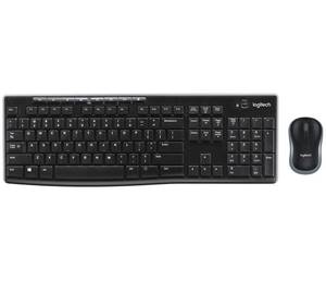 סט מקלדת ועכבר אל חוטי | Logitech | Wireless Desktop MK270