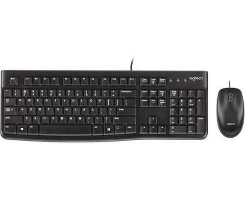 Logitech Logitech סט מקלדת ועכבר חוטי Logitech MK120