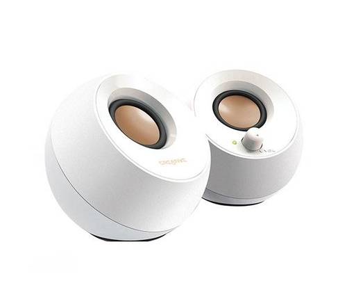 רמקולים למחשב USB powered White Creative Pebble - ₪123.00 - תמונה נוספת