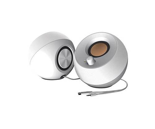רמקולים למחשב USB powered White Creative Pebble - ₪123.00 - מבט קרוב