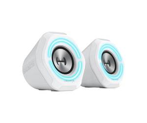 רמקולים | Edifier G1000 White | BT AUX | 10W RGB