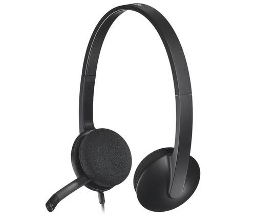 Logitech אוזניות Logitech USB Headset H340 With Microphone - ₪132.00
