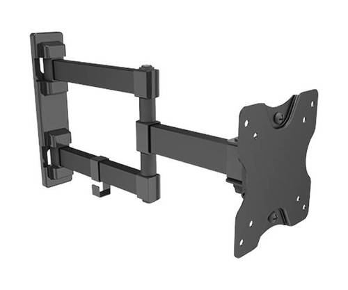 זרוע דו מפרקית מאלומיניום VESA 100/75 up to 27 and 15kg