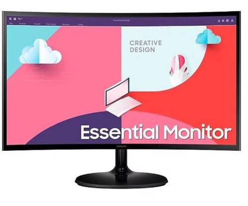 מסך מחשב קעור SAMSUNG S27D362GAM 4ms 100Hz FreeSync FHD VGA - תמונה נוספת