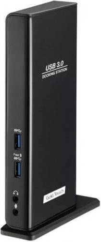 תחנת עגינה Gold Touch Dual Hdmi 4Xusb2.0 2XUSB3.1 SPK/Mic La - זווית נוספת