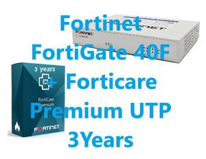 באנדל מכשיר ומנוי | FortiGate-40F HW PLUS premium UTP 3 years