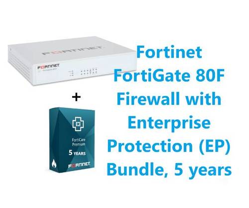 מכשיר ורשיון Fortinet FortiGate 80F Firewall with UTP Bundle - תמונה נוספת