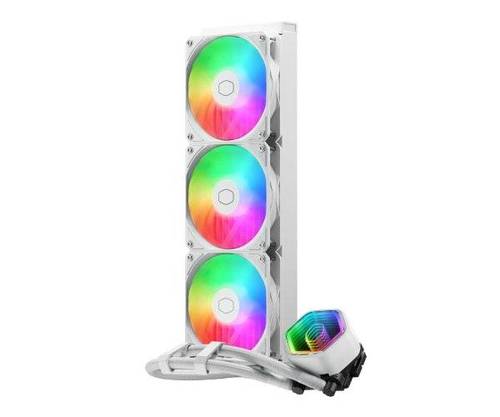 ק.נוזלי Cooler Master 360 Core II White 280W TDP Intel/Amd - - זווית נוספת