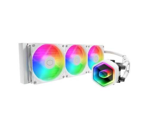 ק.נוזלי Cooler Master 360 Core II White 280W TDP Intel/Amd - - תמונה 5