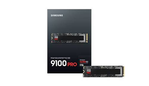 דיסק פנימי Samsung 9100 PRO 1TB Gen5 M.2 NVME 2.0 14700/1330 - זווית נוספת