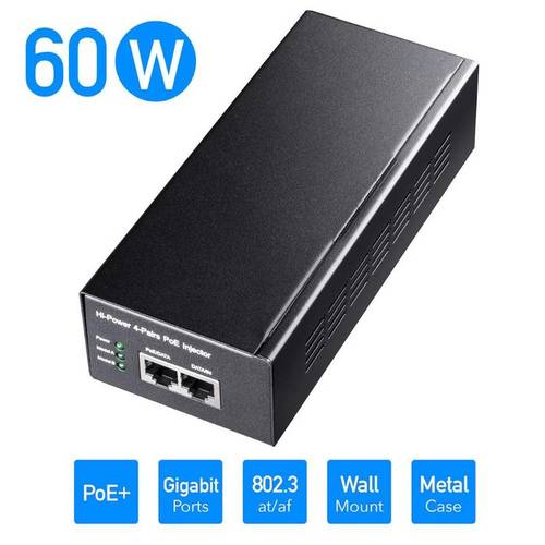 Cudy מזרק Cudy 60W Gigabit PoE Injector Adapter up to 100 Meters