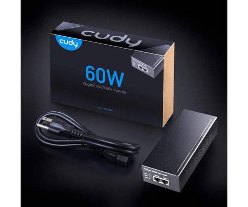 מזרק Cudy 60W Gigabit PoE Injector Adapter up to 100 Meters - זווית נוספת