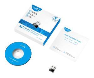 מתאם רשת אלחוטי | CUDY AC650 | Wireless Dual-Band Mini | USB 2.0