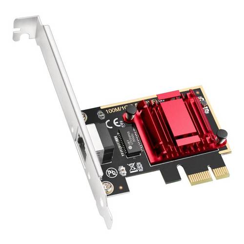 Cudy כ.רשת פנימי לנייח Cudy PE25 2.5Gbits PCI-E Nework Adapter LP