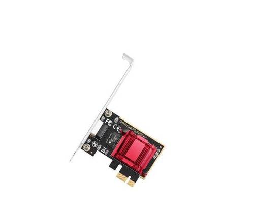 כ.רשת פנימי לנייח Cudy PE25 2.5Gbits PCI-E Nework Adapter LP - זווית נוספת