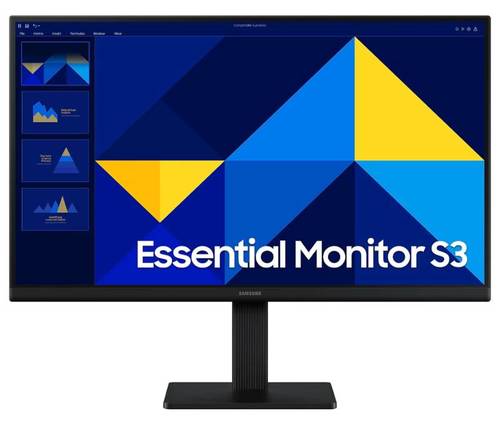 SAMSUNG מסך SAMSUNG S24D300GAM 24 FHD IPS 5MS 100Hz HDMI VGA BLACK -
