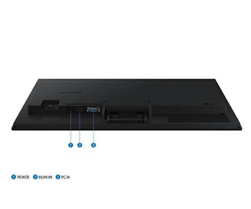 מסך SAMSUNG S24D300GAM 24 FHD IPS 5MS 100Hz HDMI VGA BLACK - - זווית נוספת