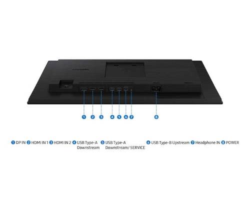 מסך SAMSUNG S24D408GAM IPS FHD 100hz Speakers DP 2XHDMI USB - תמונה 6