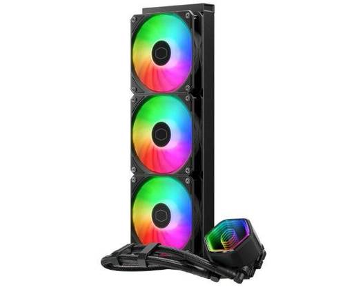 ק.נוזלי Cooler Master 360 Core II Black 280W TDP Intel/Amd - - זווית נוספת