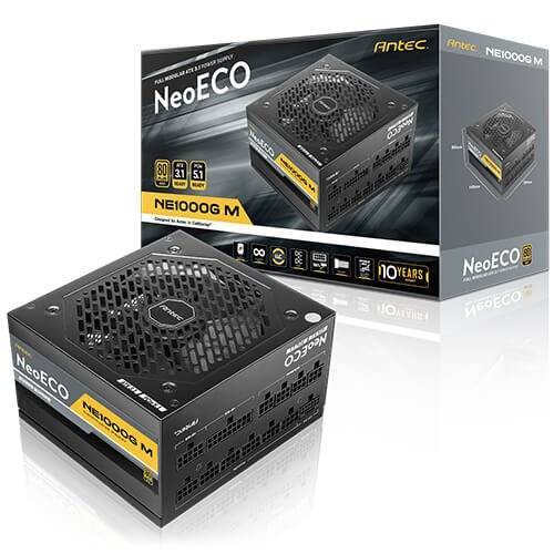 ספק כוח Antec NE1000G M ATX3.1 1000W PCIE5.1 PSU Full-Modula - תמונה 6