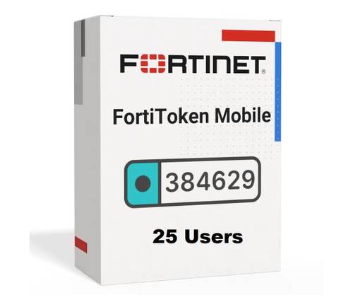 רישיון Fortinet FortiTokenMobile 25 User Electronic License - תמונה נוספת