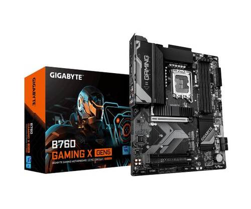 לוח למעבדי אינטל Gigabyte B760 Gaming X Gen5 DDR5 ATX LGA170 - זווית נוספת