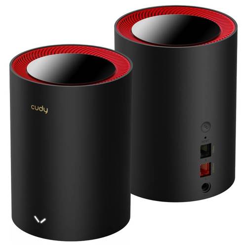 Cudy מגדיל טווח Cudy AX3000 2.5G Mesh Wi-Fi 6 System 2 Pack - ₪50