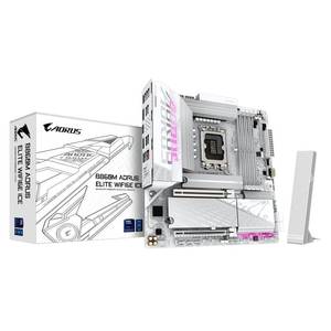 לוח למעבד דור | 15 Gigabyte B860M AORUS ELITE WIFI6E ICE | ATX | 2.5GB