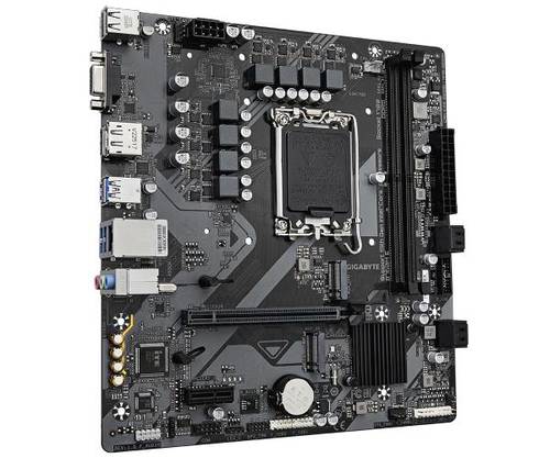 לוח אם GIGABYTE B760M E DDR5 DP HDMI VGA 1GbE lan LGA1700 ₪5 - זווית נוספת