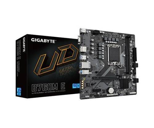 לוח אם GIGABYTE B760M E DDR5 DP HDMI VGA 1GbE lan LGA1700 ₪5 - תמונה 5