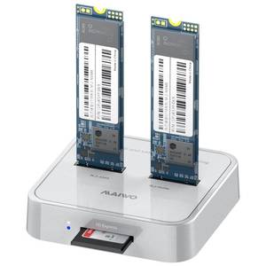 תחנת עגינה לדיסקים | MAIVO Type-C to M.2/NVME Plus Card Reader