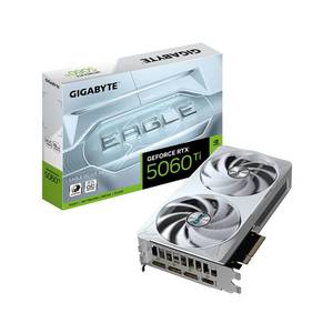 כרטיס מסך | Gigabyte GeForce RTX 5060 Ti EAGLE ICE OC | 8GB white