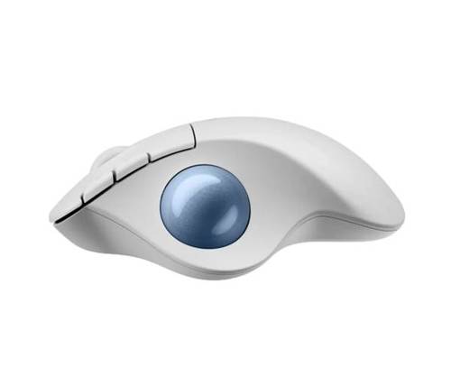 Logitech M575S TrackBall Off-White Blue Ball 2000DPI BT - עכ - תמונה 5