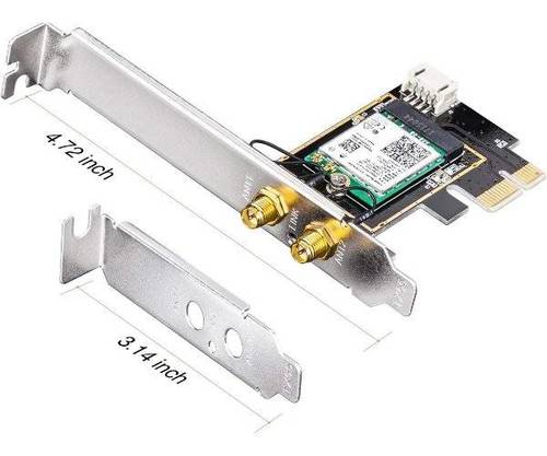 רשת אלחוטי Cudy WE3000 AX200 WIFI 6 Bluetooth 5.2 PCI-E - ₪1 - מבט קרוב