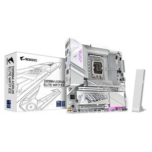 לוח אם אינטל | GIGABYTE Z890M AORUS ELITE WIFI7 ICE WIFI7 | BT | PCIE 5