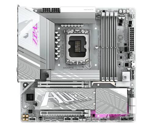 לוח אם אינטל GIGABYTE Z890M AORUS ELITE WIFI7 ICE WIFI7 BT P - תמונה נוספת