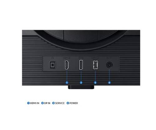 מסך Samsung Odyssey G5 G50D QHD 27 180Hz 1Ms Gaming Monitor - זווית נוספת