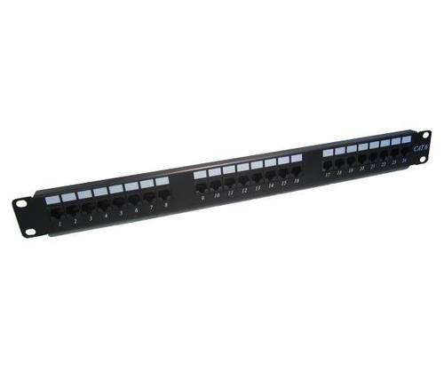 פנל 24 מחברים RJ-45 CAT 6A - ₪236.00 - אלוף מחשבים - תמונה נוספת