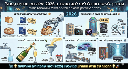 למה המחשב הבא שלכם יעלה פי שניים - ₪0.00 - אלוף מחשבים