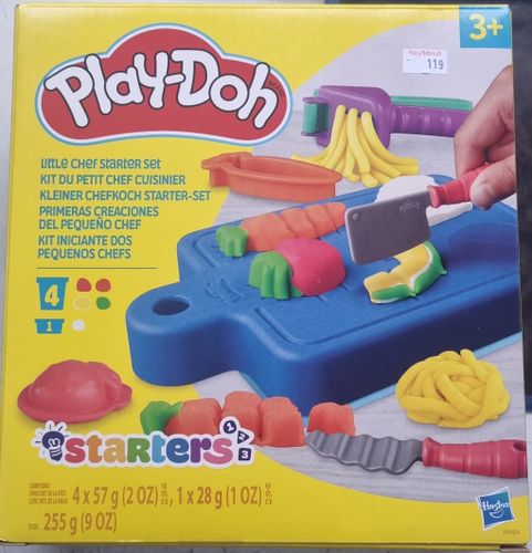 Little Chef Starter Set ערכת שף ליצירה בבצק 14 חלקים