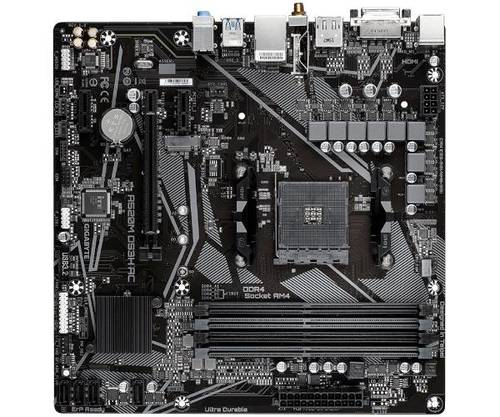 לוח אם Gigabyte A520M DS3H AC 1.4 DDR4 M.2 WIFI BT AM4 - ₪39 - תמונה נוספת