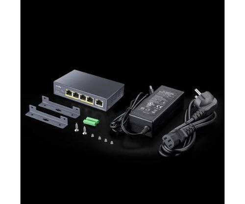 מתג לא מנוהל Cudy GS1005P 5-Ports Gigabit Unmanaged POE Swit - זווית נוספת