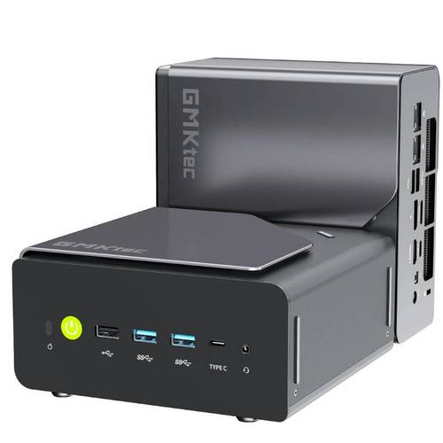 מחשב נייח קטן GMKtec K12 Plus AMD R7 H255 32GB DDR5 1TB WIN1 - מבט קרוב