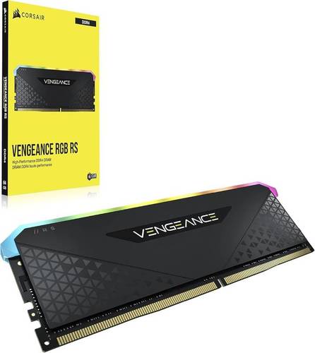 CORSAIR זכרון לנייח CORSAIR VENGEANCE RGB RS 16GB DDR4 3200MHZ CL 16