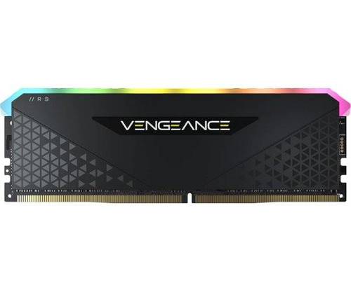 זכרון לנייח CORSAIR VENGEANCE RGB RS 16GB DDR4 3200MHZ CL 16 - מבט קרוב